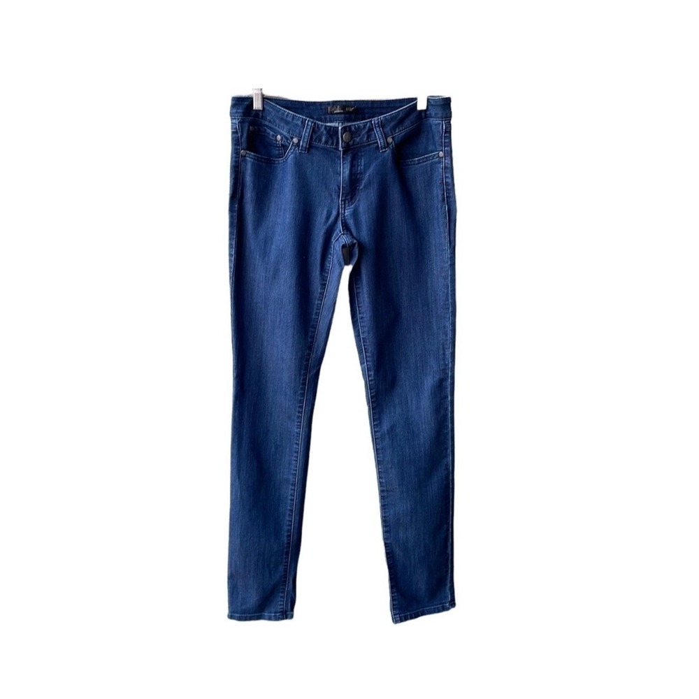 Prana Jeans Pants Kara Skinny Dark Indigo Organic Cotton Blue Denim Size 28